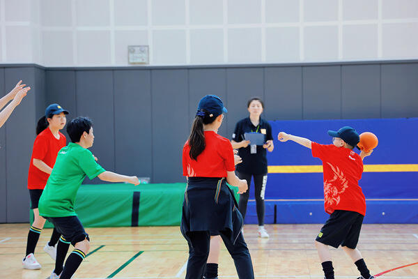 运动日,南通惠立学校